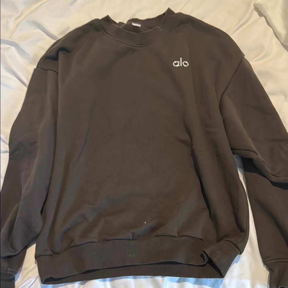 ALO Yoga Men's Brown Sweater